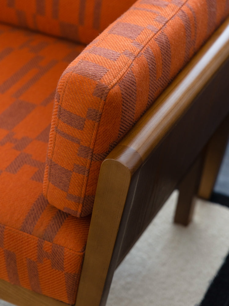 CH080 - Herm@s Deco Sofa Bed: Dual-purpose, Wooden, Study, Bed End Bench