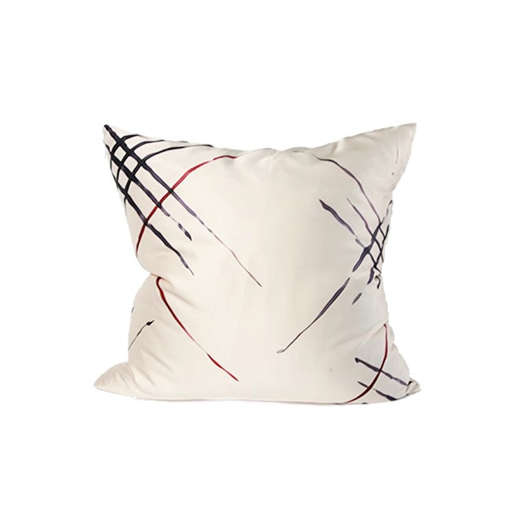 BD006 - Nordic Minimalist Hand-Drawn Style Pillow: Silk Feel