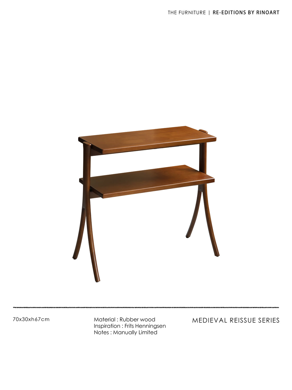 YA021 - Denmark Herringbone Side Table Central Island / Module Double-layer Storage Shelf Bookshelf Foyer Table Side Table