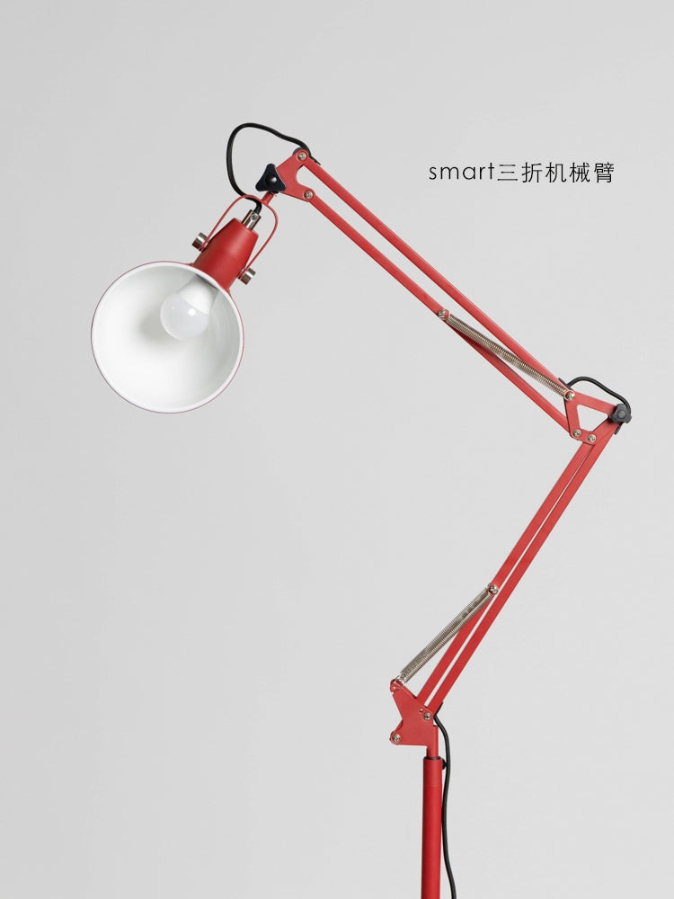 LA046 (Floor Lamp) - Vintage Classic! Margaret Floor Lamp Three-fold Mechanical Arm Adjustable Study Table Lamp