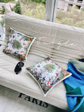 BD016 - Jungle Pillow: Removable Washable Core, Office Nap