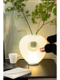 LA037 - Tiffany Blue Frosted Glass Table Lamp Vase Decoration Bedroom Bedside Night Light Ambience