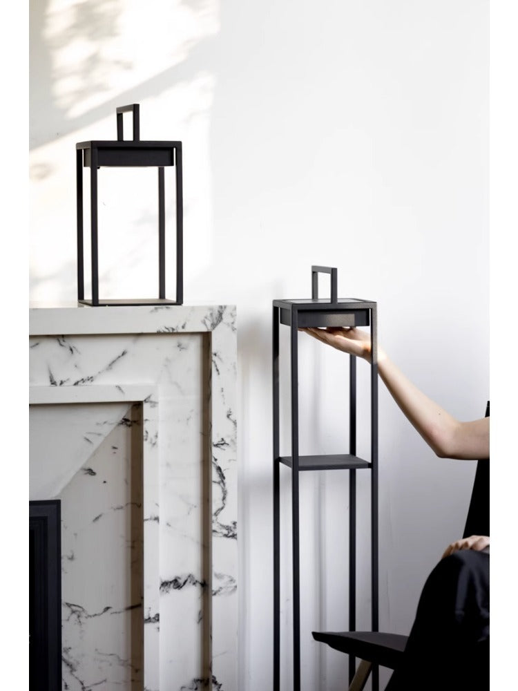 LA041 (Set) - Solar-powered! "Downton Abbey Outdoor Garden Lamp" Wireless Charging Portable Lamp Floor Lamp