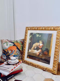 AH062 - Classic "Young Boy" French Style Living Room Wall Decor, Vintage Art