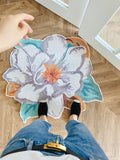 CP032 - Stunning! Camellia Carpet" exported, suitable for bedside, bathroom, entryway, mirror area, wardrobe.