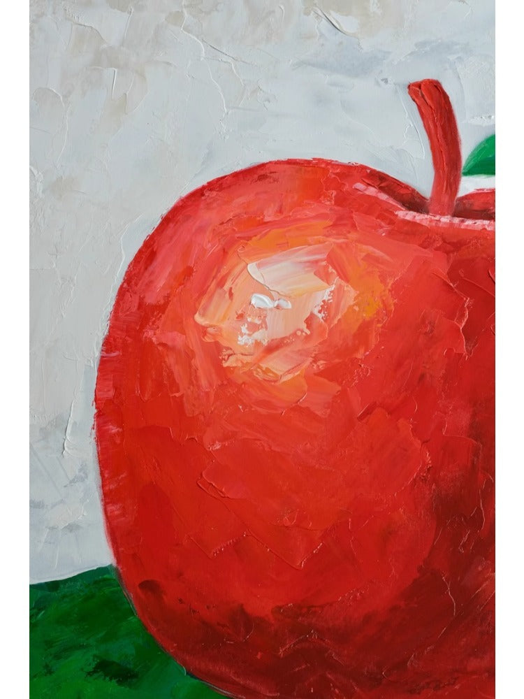 AH137 - New York Inspirational Hand-Painted Oil "Peaceful Fruit" Wall Art