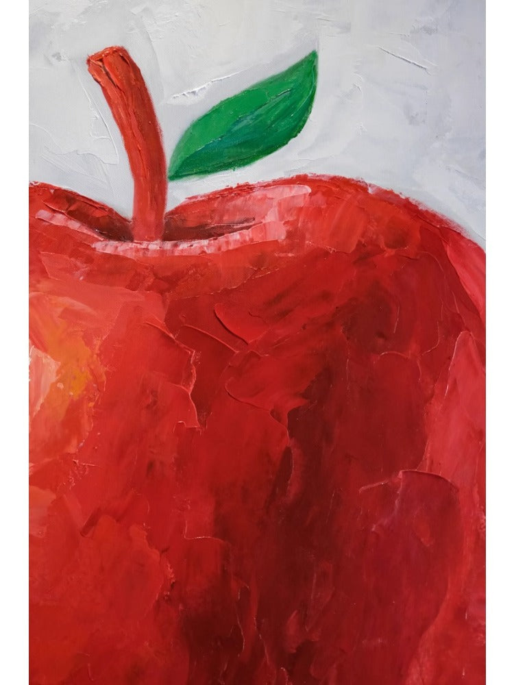 AH137 - New York Inspirational Hand-Painted Oil "Peaceful Fruit" Wall Art