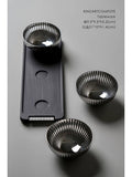 DC137 - High-end line/gift box TIff@ny silver egg walnut nut tray tea tray table ornament housewarming