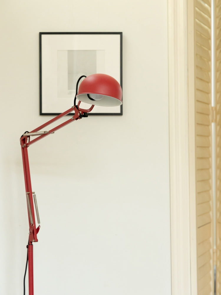 LA046 (Floor Lamp) - Vintage Classic! Margaret Floor Lamp Three-fold Mechanical Arm Adjustable Study Table Lamp