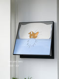 AH198 - "TOM&JERRY's New Day" Electrical Meter Box Cover Hanging Art Piece for Living Room Distribution Box Switch Decorative Art