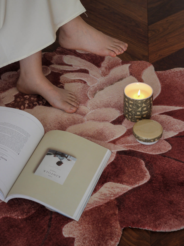 DC040 - Pig Nose Porcelain Aromatherapy Candle Aid Sleep without Smoke Bedroom Bedside Aromatherapy Creative Decoration