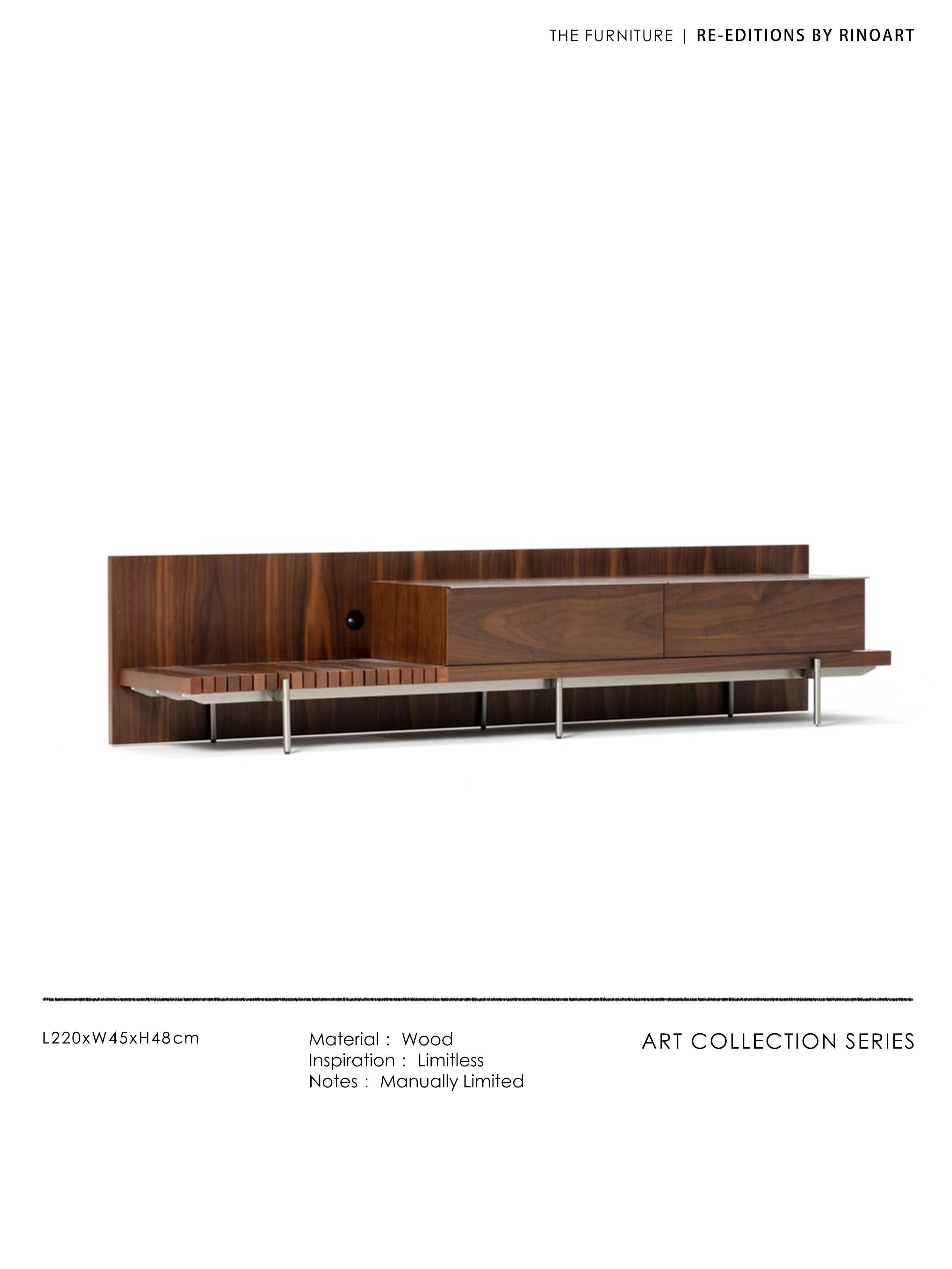 GA032 - Denmark Oak Chevron Side Table / Module Double-layer Storage Shelf Bookshelf Foyer Table Side Table