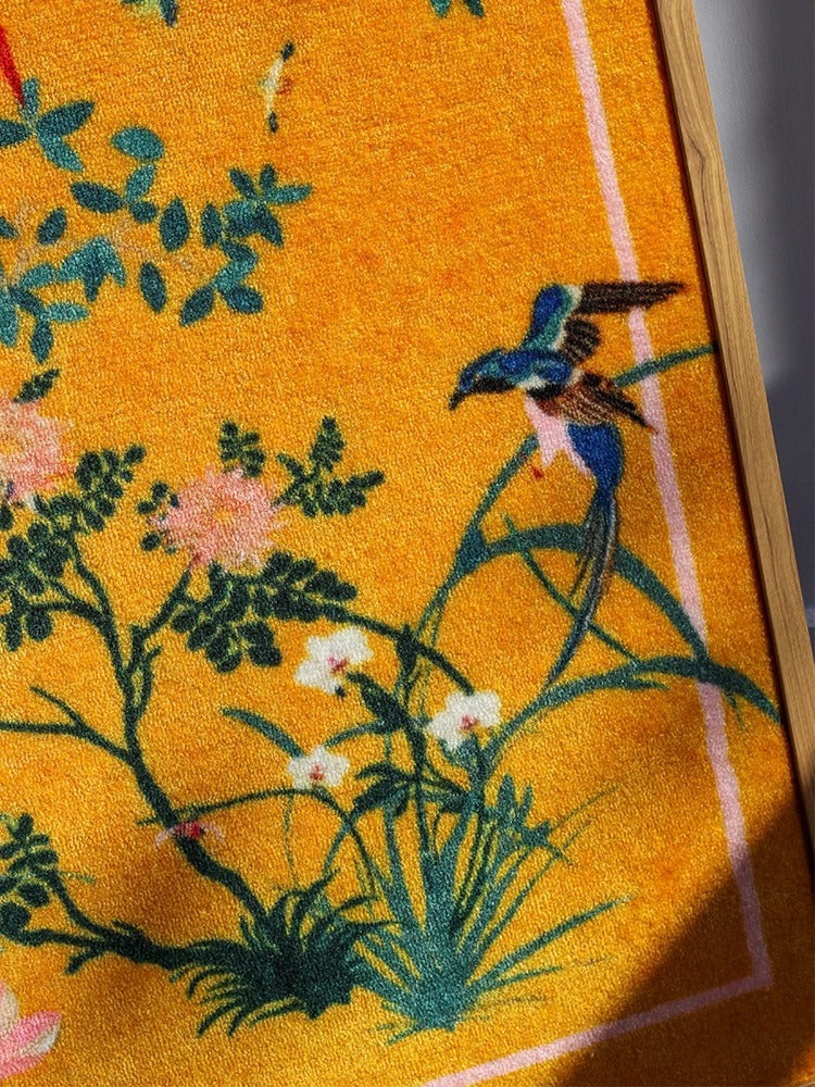AH089 - Housewarming Gift "Royal Bird and Flower Picture" Oriental Tapestry