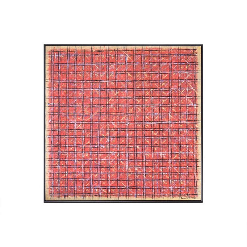 AH079 - Chanel Gabrielle 1994 Tweed Linen Christmas Warmth Wall Decor