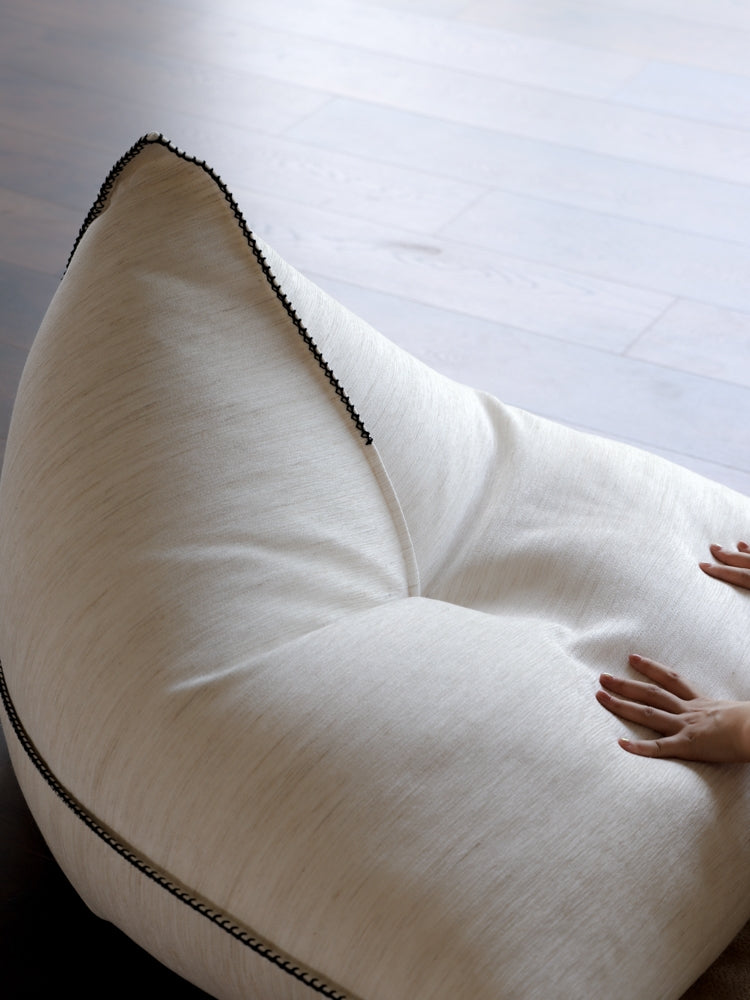 CH082 - Chenille "Dumpling" Pouf