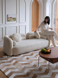 CP111 - Q1 Grade Danish Cowhide! French Herringbone Fishbone Splicing Rice Brown Two-color Carpet Living Room Bedroom