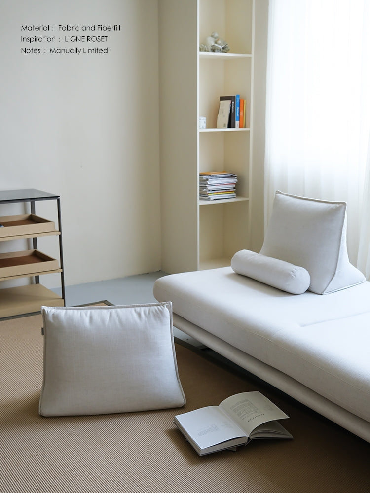 CH060 (Three Seats) - Moveable Backrest: French "Artistic Series", Modular Sofa, Multi-functional