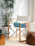 CH100 - Denmark Folding Lounge Chair: White, Foldable, Balcony, Single Seater