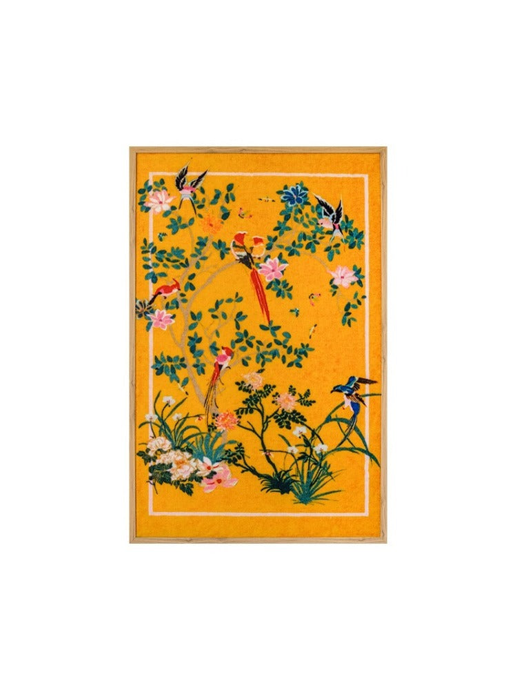 AH089 - Housewarming Gift "Royal Bird and Flower Picture" Oriental Tapestry