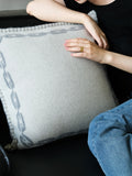 BD064 (Single) - Double-Sided Cashmere "Double Lock" Pillow
