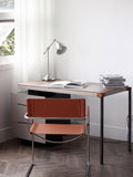 YA005 - Italian Light Luxury Leather Desk Computer Desk Combination Office Desk Simple Writing Desk