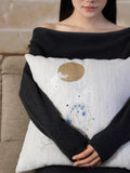 BD098 (玉兔） - Peace Pillow: New Chinese Style Sofa Lumbar Pillow Set