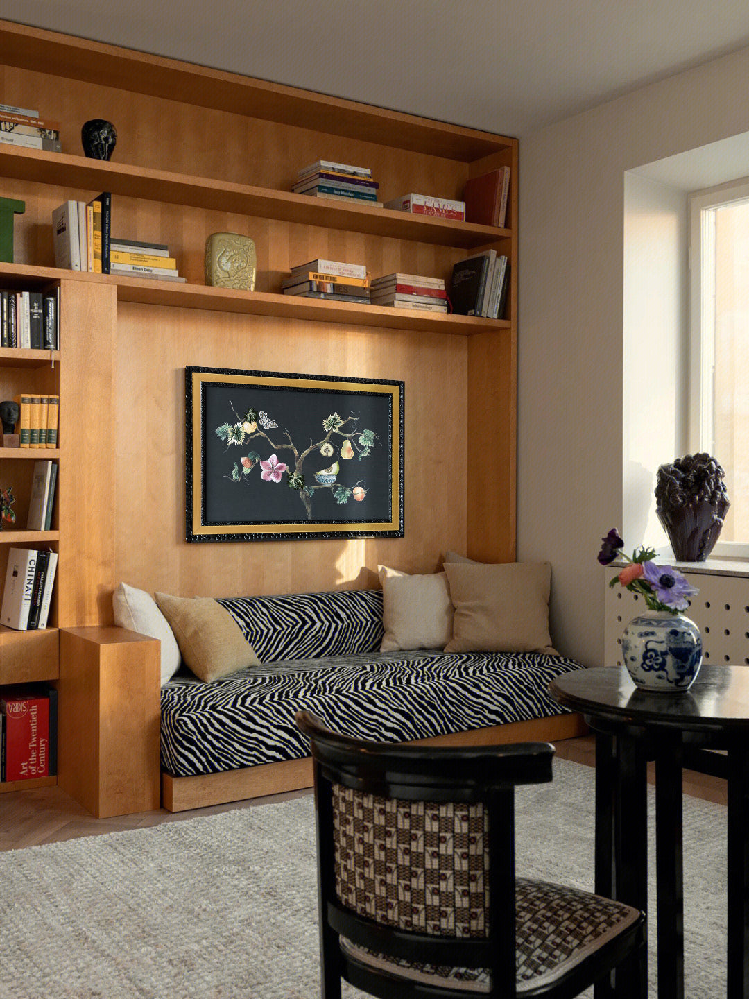 AH229 - Silk Embroidery Painting "Abundant Home" New Chinese Living Room Art