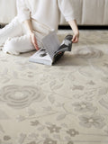 CP129 - "+Silk True Silk" Washable Carpet Series! Three-Dimensional Embossed Bedroom Bedside Carpet High-End Light Luxury