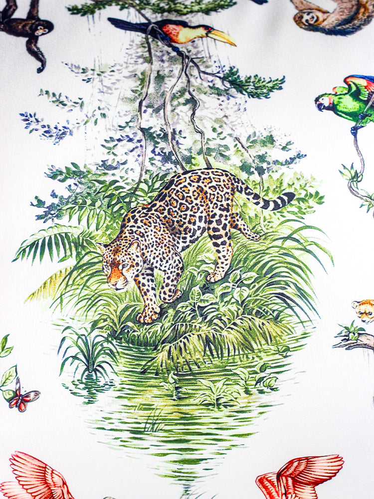 BD016 - Jungle Pillow: Removable Washable Core, Office Nap