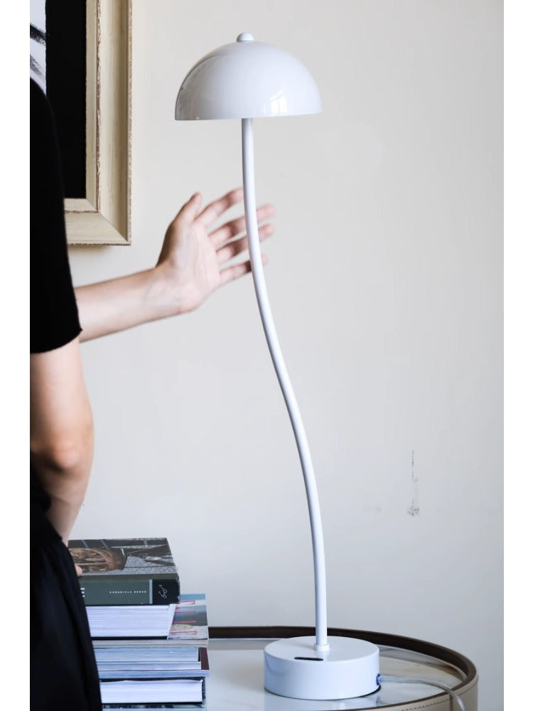 LA031 (Table Lamp) - Ivory White Bean Sprout Lamp Denmark Floor Lamp Warm Light Table Lamp Adjustable Study Standing Lamp