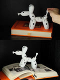 DC134 (Set) - "Accompany" series Jeff Koons checkerboard balloon dog study paperweight home ornament housewarming