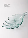 DC234 - "Wealth" relief crystal glass French L@lique fortune item opening foyer storage ornament large fruit plate