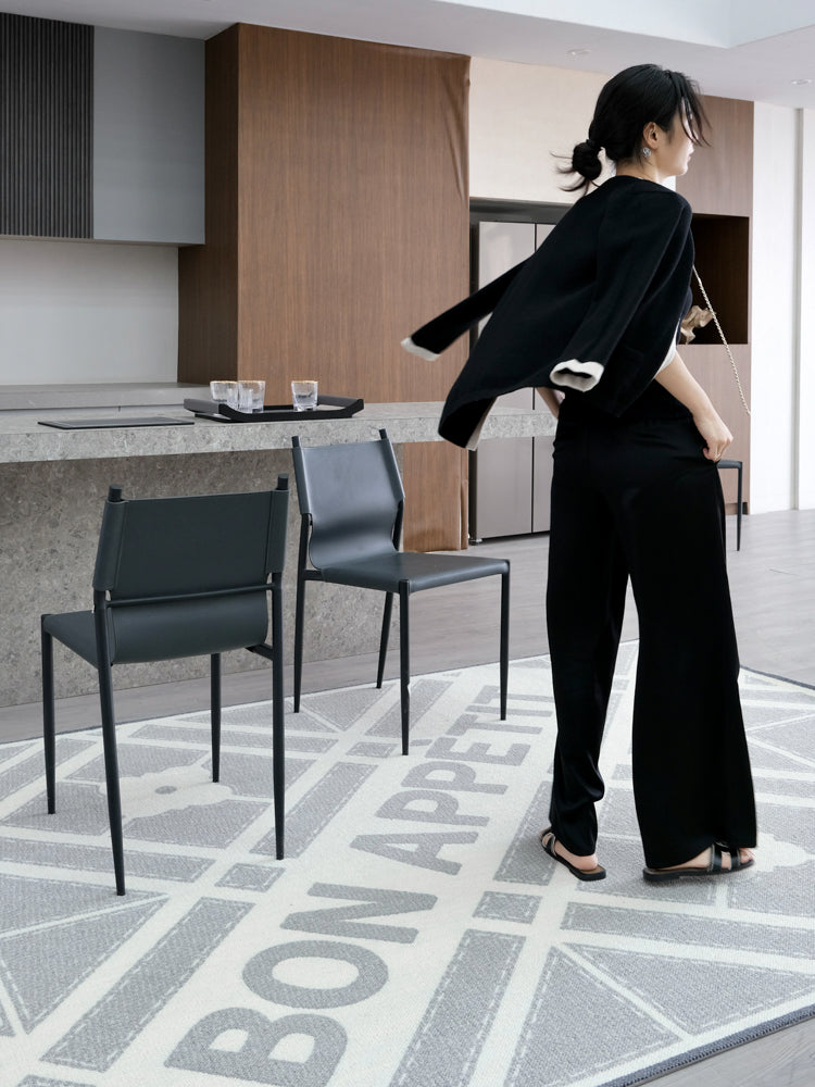 CP048 - +Cashmere "French Living Room Bon Appetit New Zealand Wool Carpet Gray White Living Room Carpet