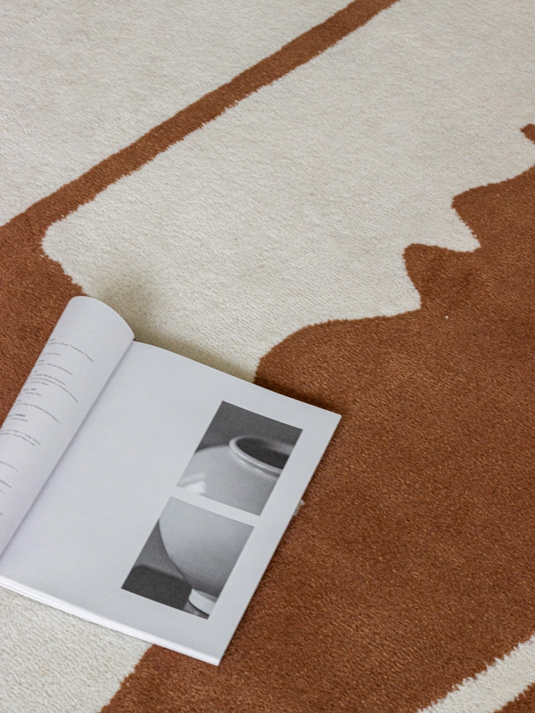 CP030 - "Born to be Together" Picasso Couple Carpet Abstract Artist Side Table Carpet