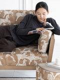 CH109 - Herm@s Deco Royal Horse Sofa Bed: Double-purpose, Wooden, Study