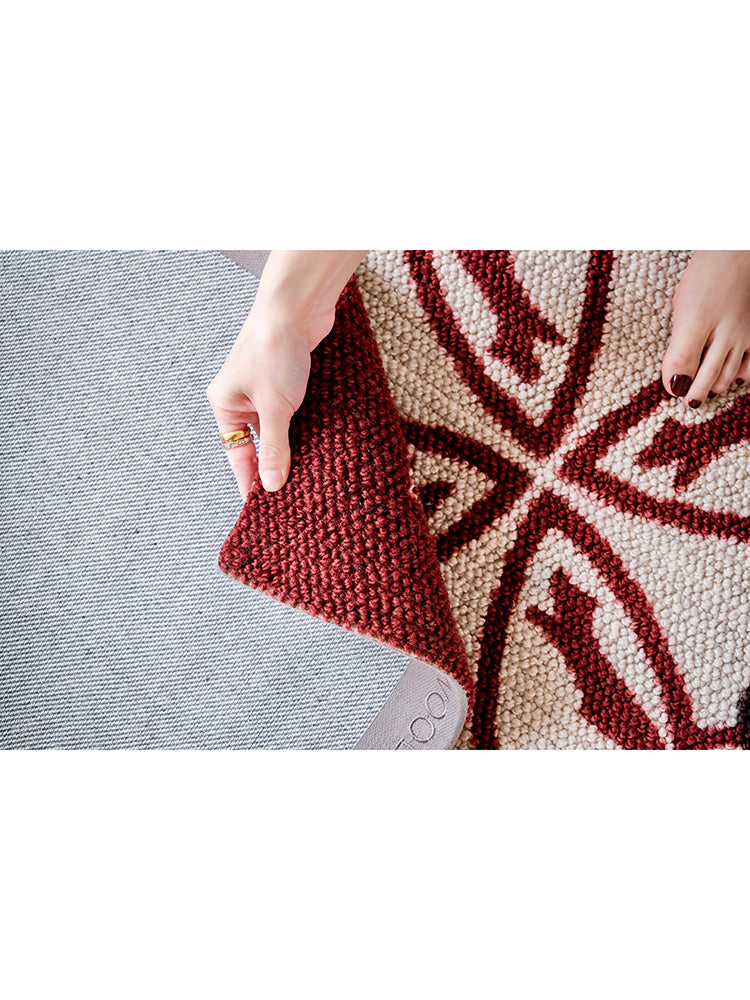 CP063 - French Southern Antique Tile Carpet New Zealand Wool Living Room Bedroom Carpet Herringbone Floor Perfect Match