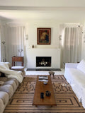 CP099 - Wool + Pure Hemp "Moroccan Series Hand-Woven Imported Corner Sealed Four Seasons Carpet