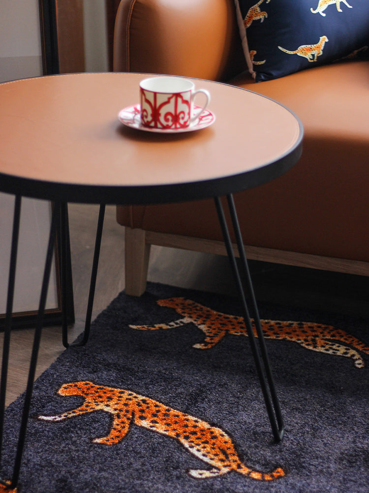 YA004 - Round Coffee Table: Modern, Designer, Luxe, Compact