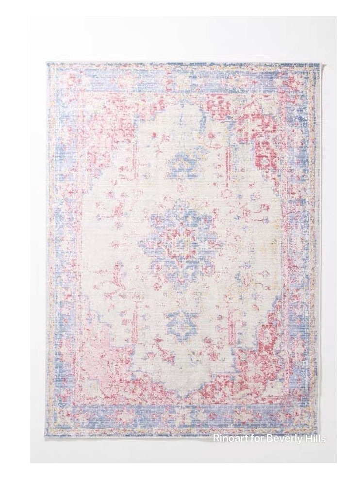 CP004-1 - California "Vintage" Modern Woven Retro Carpet Living Room Bedroom Bedside Carpet