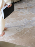 CP120 - +Silk Silk/Turkish Marble Pattern Washable Washable Carpet Living Room Light Luxury