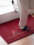 CP155 - Inspired by Carti@r Servant Series Voyage Carti@r Red New Year Door Mat