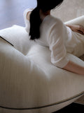 CH082 - Chenille "Dumpling" Pouf