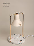 LA034 - Leaping Rabbit Wax Lamp / Dimmable! Heat adjustment! Fragrance control! Marble Aromatherapy Bedside Table Lamp Night Light