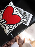 BD026 - Keith's Pop Art Picasso Series Sofa Pillow: Minimalist Abstract Design