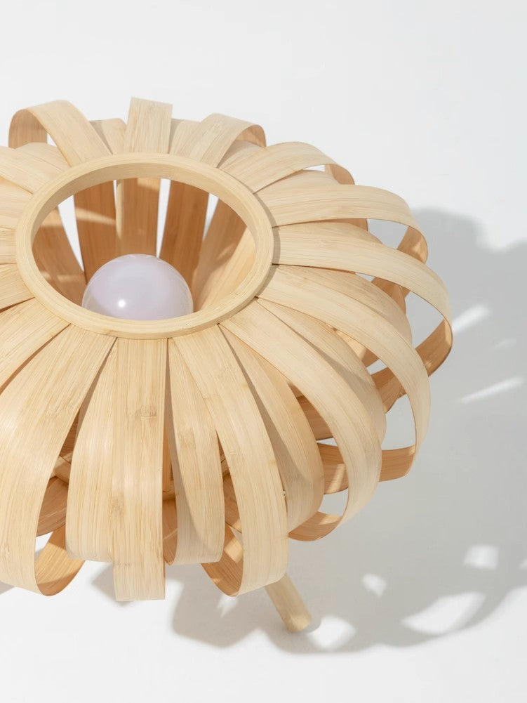 LA042 - Oriental Paris! G@cciDécor "Returning to the Nest" Vintage Bamboo Table Lamp Living Room Study Bedroom Ambience