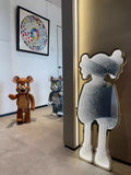 LA017 - Trendy Art Mirror Light Living Room Entrance Light Bedroom Night Light Makeup Vanity Mirror