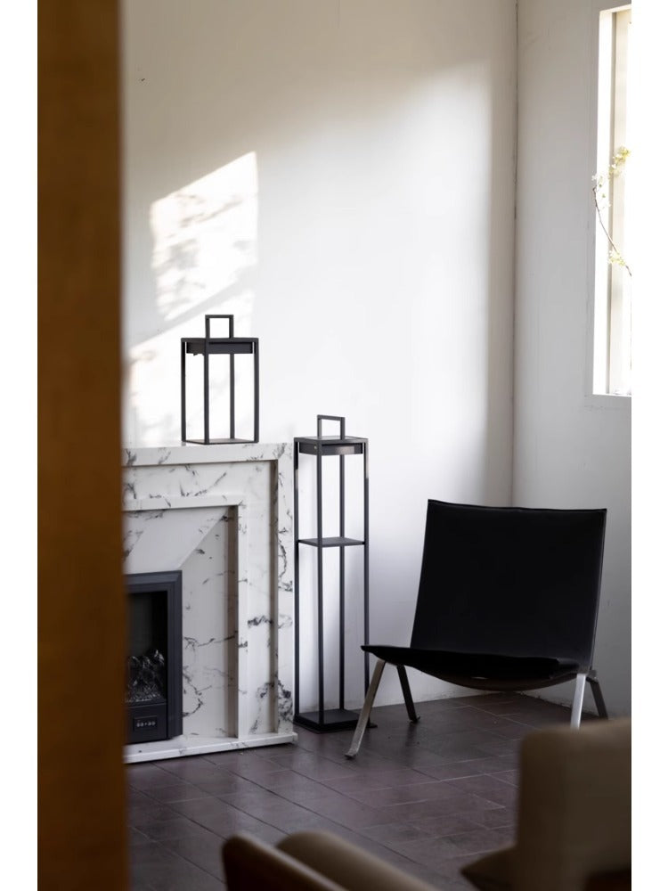 LA041 (Set) - Solar-powered! "Downton Abbey Outdoor Garden Lamp" Wireless Charging Portable Lamp Floor Lamp
