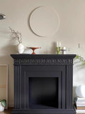 GA021 - Vintage Black Fireplace - Decor Sideboard American Style Mid-Century Side Cabinet
