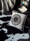 BD039 - Double-sided Cashmere Rhino Pillow