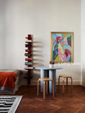 AH107 - Rich Color Modern Thick Paint Living Room Sofa Wall Hanging
